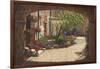 Hidden Garden - Villa Di Camigliano Tuscany-Richard Harpum-Framed Art Print