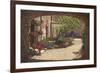 Hidden Garden - Villa Di Camigliano Tuscany-Richard Harpum-Framed Premium Giclee Print