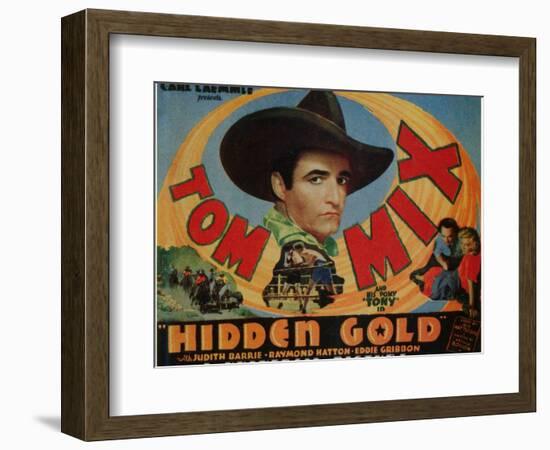 Hidden Gold, 1932-null-Framed Art Print