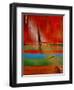 Hidden Inside The Lines-Ruth Palmer-Framed Art Print