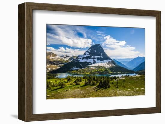 Hidden Lake, Glacier National Park, Montana-Yitzi Kessock-Framed Photographic Print