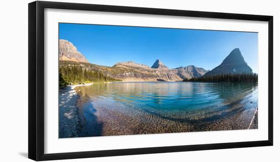 Hidden Lake in Late Afternoon, Glacier National Park, Montana, USA-null-Framed Photographic Print