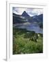 Hidden Lake, with Mount Reynolds Behind, Glacier National Park, High Rocky Mountains, Montana, USA-Renner Geoff-Framed Photographic Print