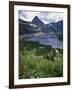 Hidden Lake, with Mount Reynolds Behind, Glacier National Park, High Rocky Mountains, Montana, USA-Renner Geoff-Framed Photographic Print