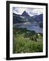 Hidden Lake, with Mount Reynolds Behind, Glacier National Park, High Rocky Mountains, Montana, USA-Renner Geoff-Framed Photographic Print