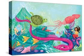 Hidden Ocean Treasures - Jack & Jill-Elisa Chavarri-Stretched Canvas