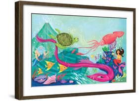 Hidden Ocean Treasures - Jack & Jill-Elisa Chavarri-Framed Giclee Print