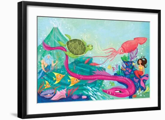 Hidden Ocean Treasures - Jack & Jill-Elisa Chavarri-Framed Giclee Print