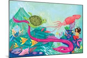 Hidden Ocean Treasures - Jack & Jill-Elisa Chavarri-Mounted Giclee Print