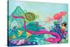 Hidden Ocean Treasures - Jack & Jill-Elisa Chavarri-Stretched Canvas