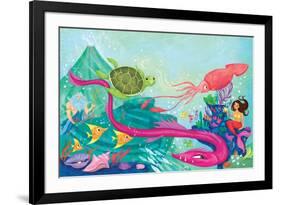 Hidden Ocean Treasures - Jack & Jill-Elisa Chavarri-Framed Giclee Print