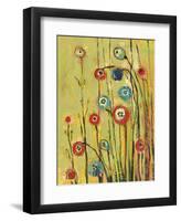 Hidden Poppies-Jennifer Lommers-Framed Art Print