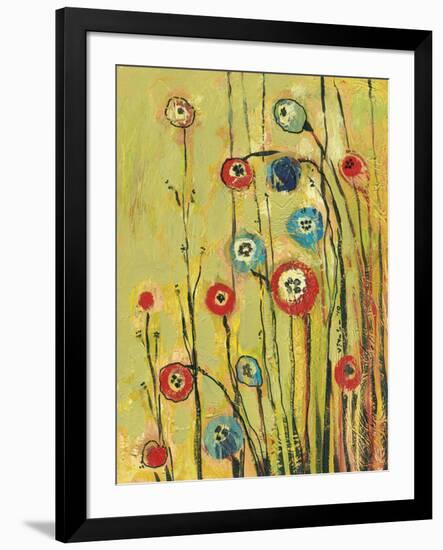 Hidden Poppies-Jennifer Lommers-Framed Art Print