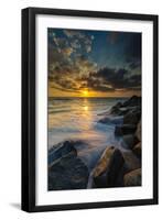 Hidden Stairs to the Beach in Carlsbad, Ca-Andrew Shoemaker-Framed Photographic Print