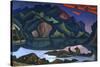 Hidden Treasure, 1947-Nicholas Roerich-Stretched Canvas