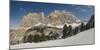 Hidden Valley Ski Area, Lagazuoi, UNESCO World Heritage Site, Dolomites, South Tyrol, Italy, Europe-Mark Doherty-Mounted Photographic Print