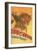 Hidden Valley-null-Framed Art Print