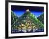 Hidden Village 21-Andy Russell-Framed Art Print