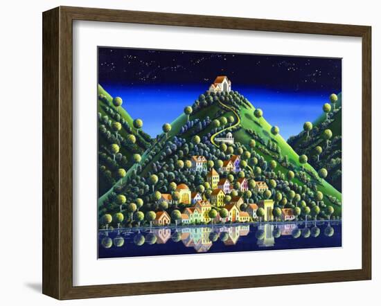 Hidden Village 21-Andy Russell-Framed Art Print