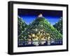 Hidden Village 21-Andy Russell-Framed Art Print