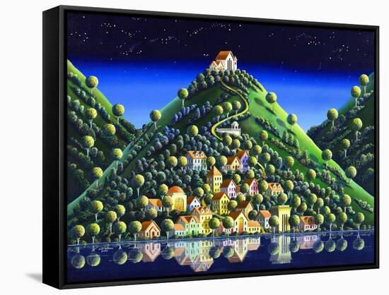 Hidden Village 21-Andy Russell-Framed Stretched Canvas