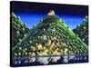 Hidden Village 21-Andy Russell-Stretched Canvas