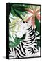 Hidden Zebra-Elizabeth Medley-Framed Stretched Canvas