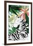 Hidden Zebra-Elizabeth Medley-Framed Art Print