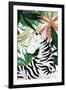 Hidden Zebra-Elizabeth Medley-Framed Art Print