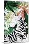 Hidden Zebra-Elizabeth Medley-Mounted Art Print