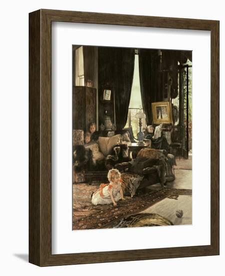 Hide and Seek, circa 1880-82-James Tissot-Framed Premium Giclee Print