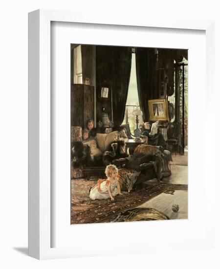 Hide and Seek, circa 1880-82-James Tissot-Framed Premium Giclee Print