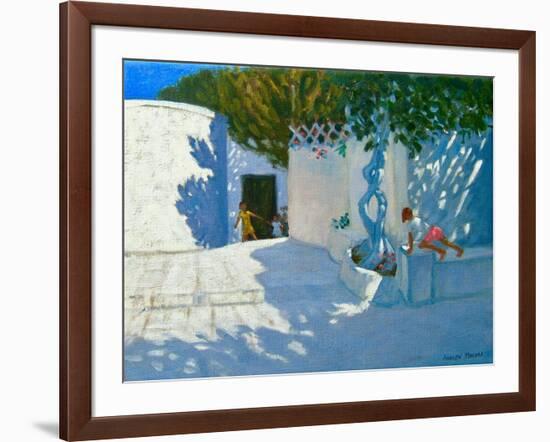 Hide and Seek, Mykonos, 2012-Andrew Macara-Framed Giclee Print