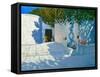 Hide and Seek, Mykonos, 2012-Andrew Macara-Framed Stretched Canvas