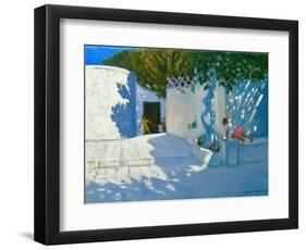 Hide and Seek, Mykonos, 2012-Andrew Macara-Framed Premium Giclee Print