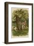 Hide and Seek with Dog-EK Johnson-Framed Photographic Print