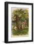 Hide and Seek with Dog-EK Johnson-Framed Photographic Print