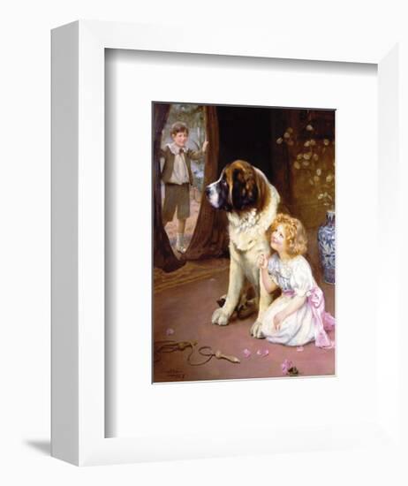 Hide and Seek-Arthur Elsley-Framed Premium Giclee Print