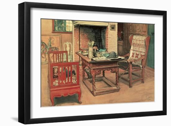 Hide and Seek-Carl Larsson-Framed Giclee Print