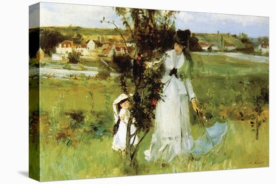 Hide and Seek-Berthe Morisot-Stretched Canvas