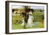 Hide and Seek-Berthe Morisot-Framed Art Print