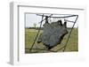 Hide Stretched on Native American Tanning Frame, North Dakota-Angel Wynn-Framed Photographic Print