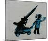 Hide-Banksy-Mounted Giclee Print