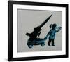 Hide-Banksy-Framed Giclee Print