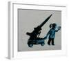 Hide-Banksy-Framed Giclee Print