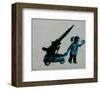 Hide-Banksy-Framed Giclee Print