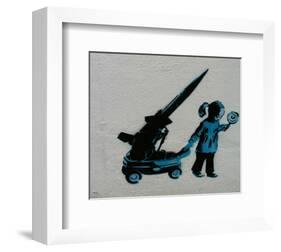 Hide-Banksy-Framed Giclee Print