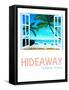 Hideaway Poster - Caribbean Dreams Window-M. Bleichner-Framed Stretched Canvas