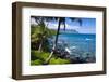 Hideaways Beach and the Na Pali Coast, Island of Kauai, Hawaii, USA-Russ Bishop-Framed Photographic Print