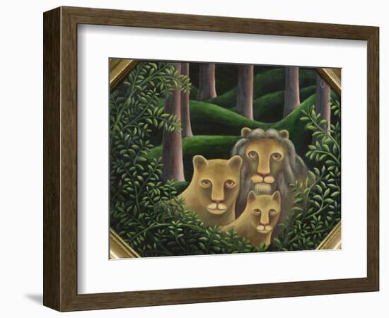 Hiding Place-Jerzy Marek-Framed Giclee Print